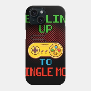 Promoted To Single Mom T-Shirt Unlocked Gamer Leveling Up Phone Case