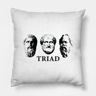 THE GREAT GREEK PHILOSOPHERS Pillow