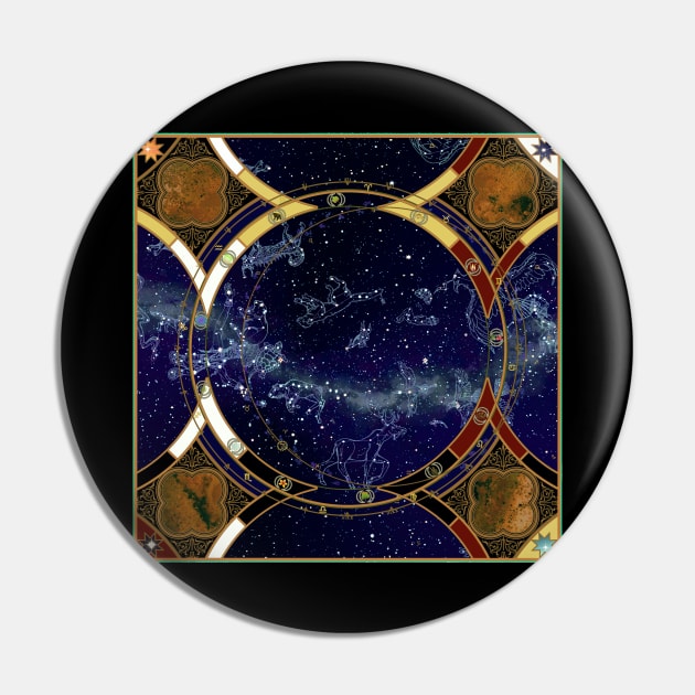 Star Chart Pin by ThisIsNotAnImageOfLoss