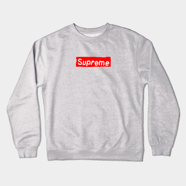 Fake Ass Supreme - Supreme - Crewneck Sweatshirt | TeePublic