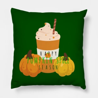 happy pumpkin spice season Pillow