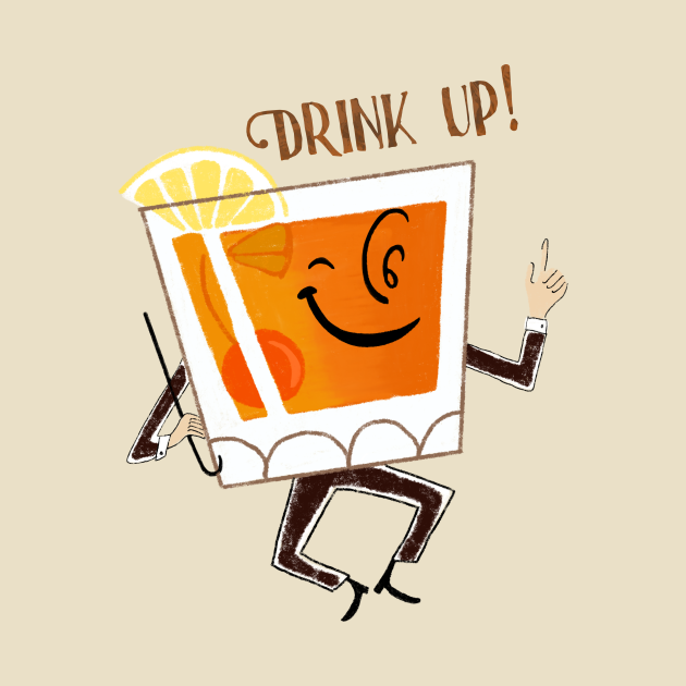 Discover Drink Up Says Mister Whiskey - Whiskey - T-Shirt