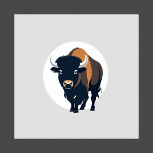 Minimalistic Bison T-Shirt