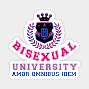 Bisexual University when you play for both teams you always win Magnet