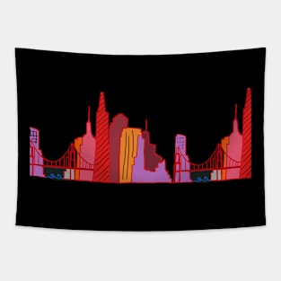 two bridges Tapestry