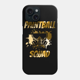 Matching Paintball T-Shirt Cool Fun Sports Game Team Shirt Phone Case