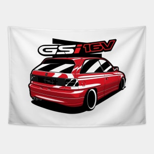 Red Opel Astra GSI Tapestry