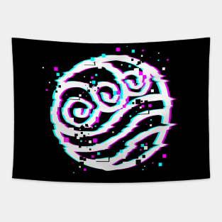 Waterbending Glitch Tapestry