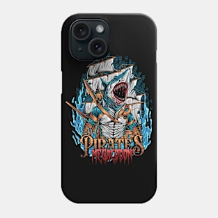 PIRATES MEGALODON Phone Case