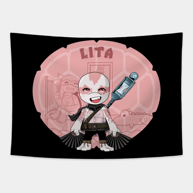 Timestress Lita Tapestry by Creative Wiz