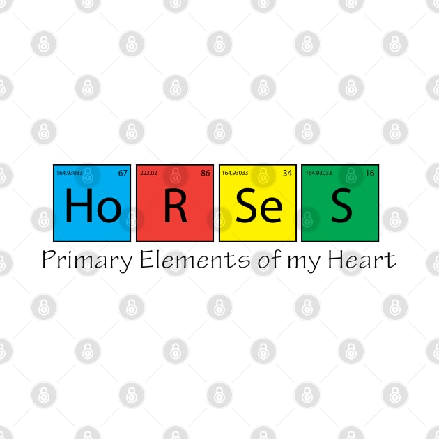 Horse Primary Elements! by DickinsonDesign