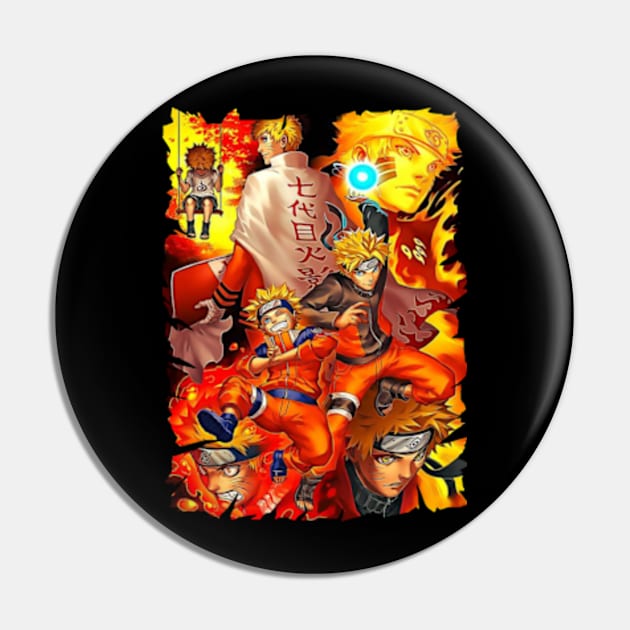 NARUTO UZUMAKI MERCH VTG Pin by funnymushroomz