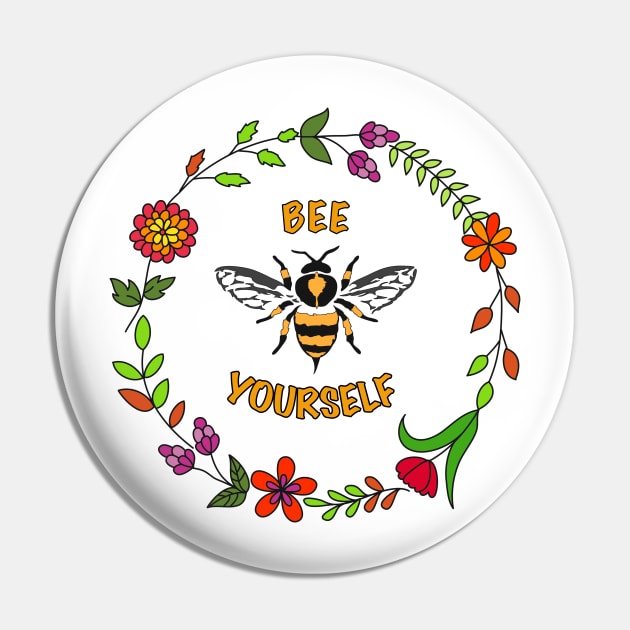 Bee yourself Pin by BaliChili