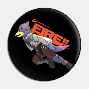 Fire Bird Pin