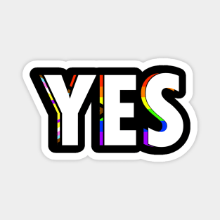 Pride Yes Magnet