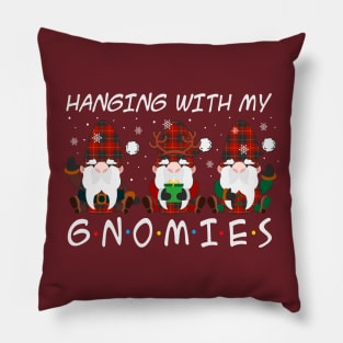 Set of Gnomes Illustration Pillow