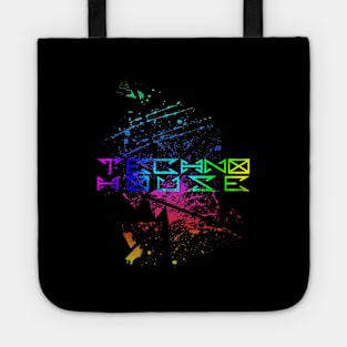 Techno House EDM Music Sound Tote