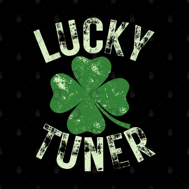 Lucky Tuner Shamrock St Patrick's Day by Carantined Chao$