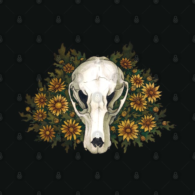 Fox Skull by GnarlyBones