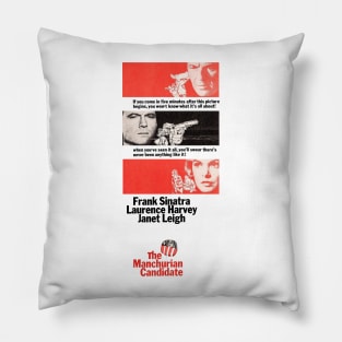 The Manchurian Candidate Movie Poster Pillow