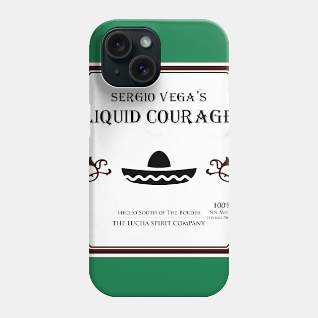 Sergio Vega's Liquid Courage Phone Case by SurgeTheNerd