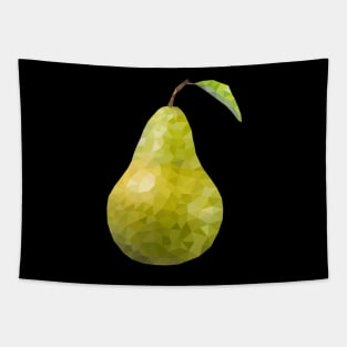 Low poly pear Tapestry