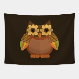 Harvest Owl - Brown Tapestry