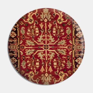 Safavid Antique Persian Rug Pattern Pin