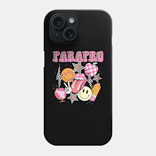 Groovy Parapro Retro Paraprofessional Back To School Phone Case