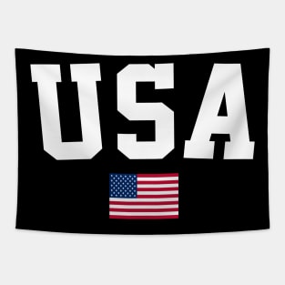 USA Flag American Flag Tapestry