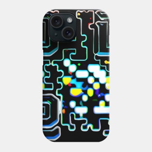 QR code art shape design Phone Case