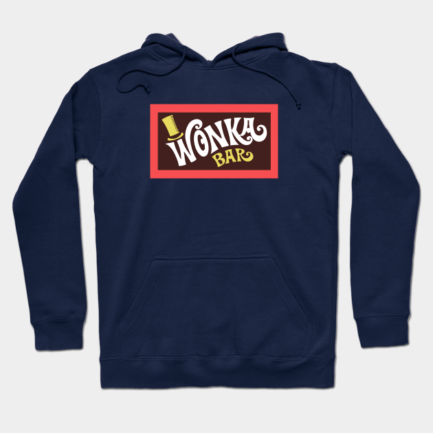 Willy Wonka Bar Logo Wonka Bar Hoodie Teepublic