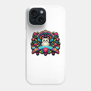 the smug cat Phone Case