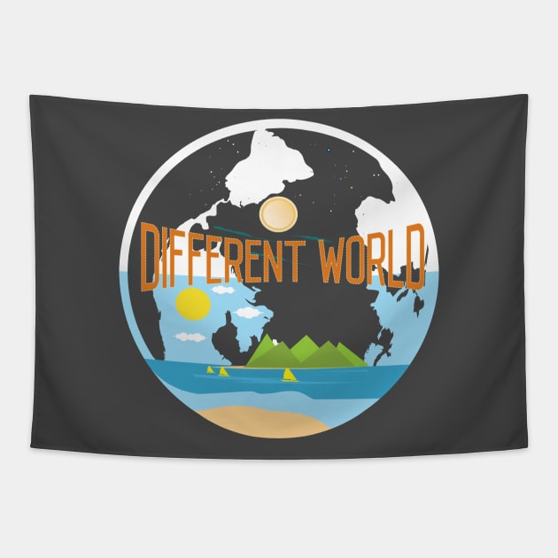 Different World Tapestry by ugisdesign