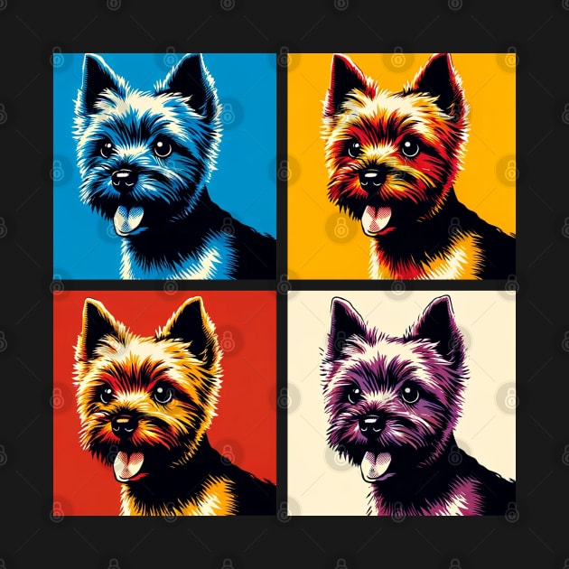 Norwich Terrier Pop Art - Dog Lovers by PawPopArt
