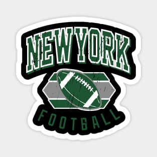 New York Football Vintage Magnet