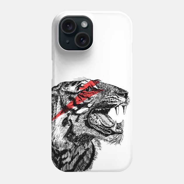 Eye Of The Tiger Apparel Phone Case by fernandaschallen