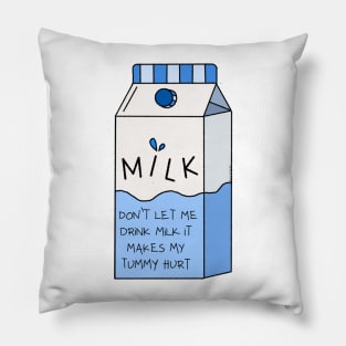 Lactose Intolerant Milk Pillow