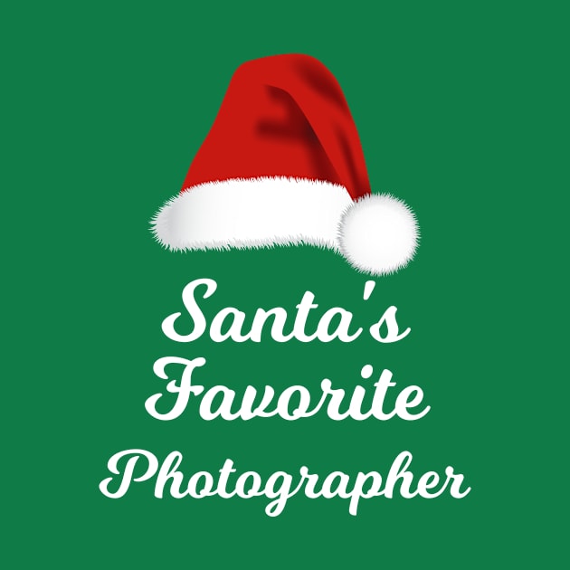 Santa's Favorite Photographer Funny Christmas by lightbulbmcoc