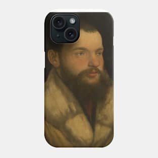 Portrait of a Man by Martin Schaffner Phone Case