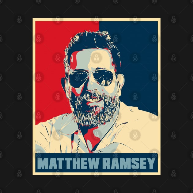 Matthew Ramsey Hope Pop Art by Odd Even