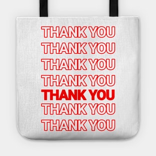 Classic "Thank You" Shirt Tote