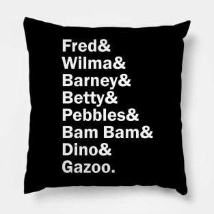 Funny Names x The Flintstones Pillow