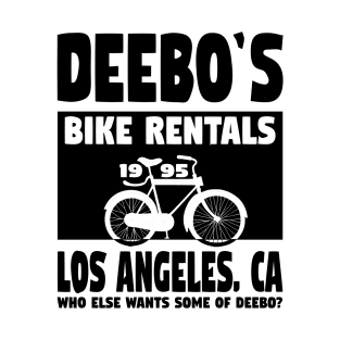 "Deebo's bike rentals" cute retro art T-Shirt