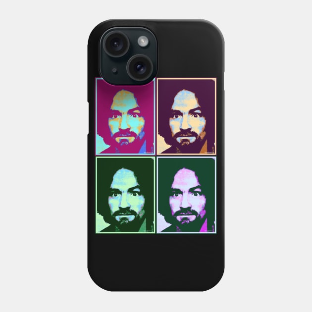 Charles Manson - Classic Design Phone Case by RainingSpiders