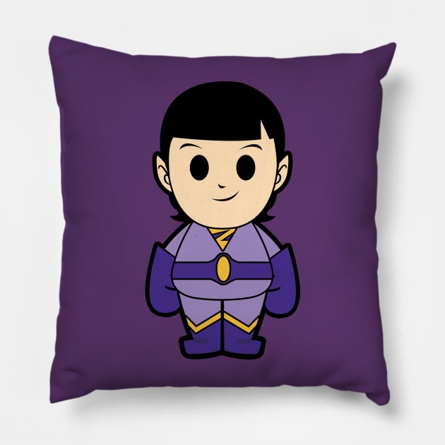 The Wonder Twins Zan Pillow by nataliawinyoto