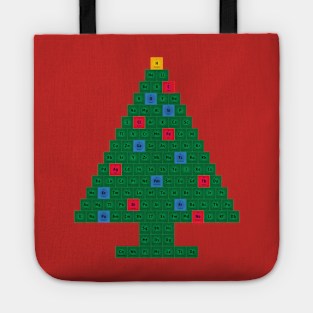 Chemistry Christmas Tree Periodic Table Tote