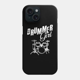 Drummer Girl Phone Case