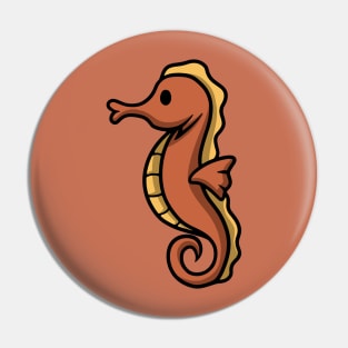 Cute Seahorses Pin