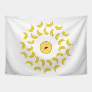 Tropical Banana Tapestry